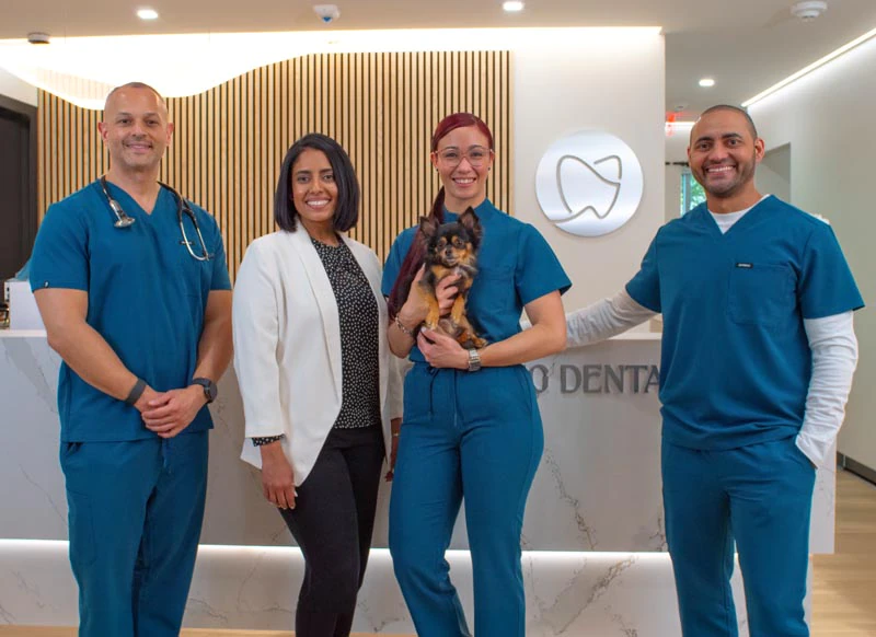 the Broadwing Dental Studio team